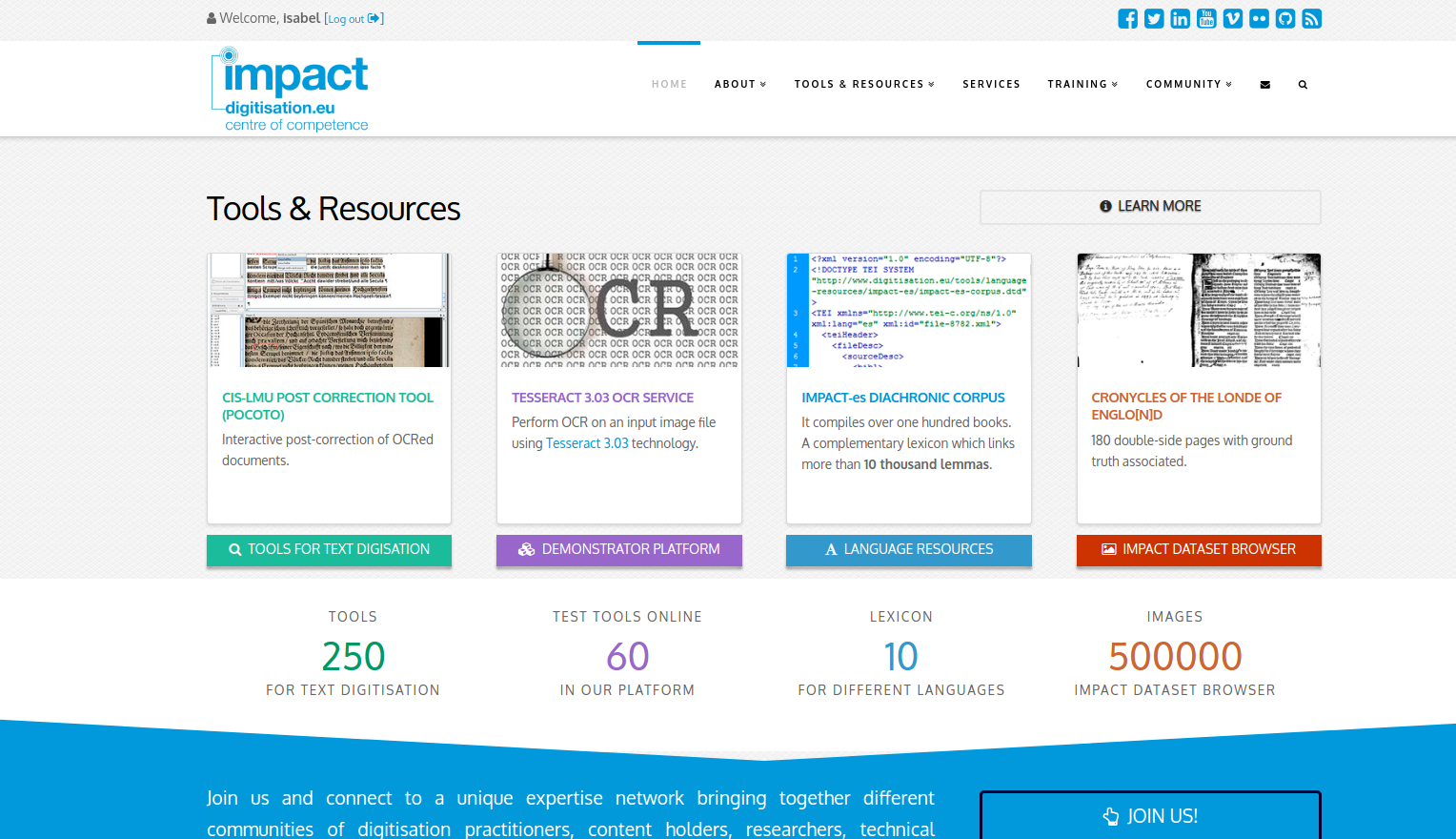 Impact new web site